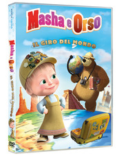 Copertina  Masha e Orso. Il giro del mondo
