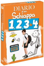 Copertina  Diario di una schiappa 1, 2, 3 & 4 = (Diary of wimpy kid 1, 2, 3 & 4)
