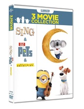 Copertina  Sing & Pets & Minions : 3 movie collection