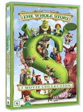 Copertina  Shrek : collezione completa 4 DVD