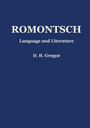 Copertina  Friulan : language and literature