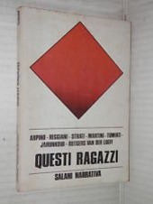 Copertina  Questi ragazzi