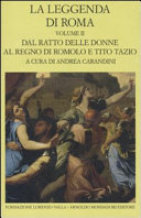 Copertina  Dal ratto delle donne al regno di Romolo e Tito Tazio