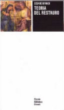 Copertina  Teoria del restauro