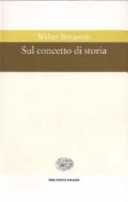 Copertina  Sul concetto di storia