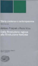 Copertina  Dalla rivoluzione inglese alla rivoluzione francese
