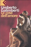 Copertina  Le cose dell'amore