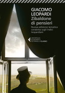 Copertina  Zibaldone di pensieri