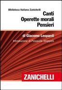 Copertina  Canti ; Operette morali ; Pensieri