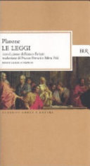 Copertina  Le Leggi
