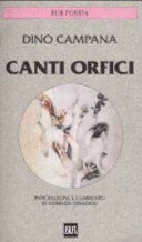 Copertina  Canti orfici