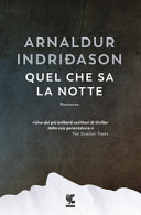 Copertina  Quel che sa la notte