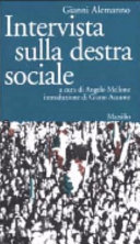 Copertina  Intervista sulla destra sociale