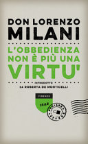 Copertina  L'obbedienza non è più una virtù
