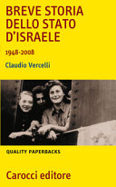 Copertina  Breve storia dello Stato d'Israele : 1948-2008
