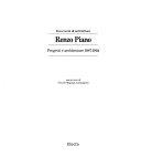 Copertina  Renzo Piano : progetti e architetture 1987-1994
