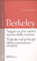 Copertina  Saggio su una nuova teoria della visione ; Trattato sui principi della conoscenza umana