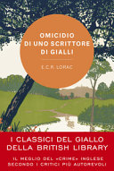 Copertina  Omicidio di uno scrittore di gialli