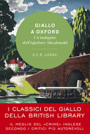 Copertina  Giallo a Oxford : un'indagine dell'ispettore Macdonald