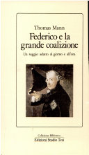 Copertina  Federico e la grande coalizione : un saggio adatto al giorno e all'ora