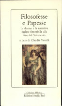 Copertina  Filosofesse e papesse : la donna e la narrativa inglese femminile alla fine del Settecento