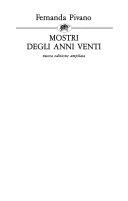 Copertina  Mostri degli anni venti
