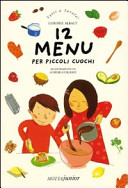 Copertina  12 menu per piccoli cuochi