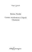Copertina  Reima Pietila : Centro studentesco Dipoli, Otaniemi