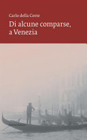 Copertina  Di alcune comparse, a Venezia